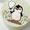Gift Little Penguin Floral Cake