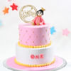 Gift Little Princess Semi Fondant Birthday Cake (5 Kg)