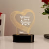 Gift Live And Laugh Personalized LED Lamp