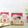 Long Distance Kisses Couples Photo Frame Online