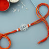 Gift Lotus 925 Sterling Silver Rakhi