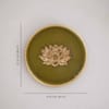 Shop Lotus Bloom Antique Wall Plate