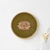 Lotus Bloom Antique Wall Plate