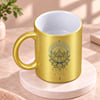 Buy Lotus Personalized Gold Mug