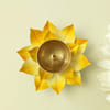 Buy Lotus Shaped Metal Diya