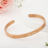 Gift Love Bling - Personalized Envelope Pendant Chain With Cuff Bracelet