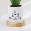 Buy Love Bloom - Hoya Heart Plant With Pot - Personalized