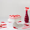 Gift Love-filled Heart Shaped Cake (2 Kg)