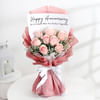 Love In Blooms Anniversary Surprise Bouquet Online