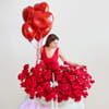 Love In Full Bloom - 250 Red Roses Giant Gift
