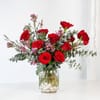 Gift Love In Roses Valentineï¿½s Day Flower Arrangement