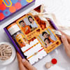Love Knots Personalized Rakhi Hamper Online