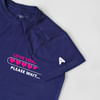 Gift Love Loading - Personalized Women's T-shirt - Navy Blue