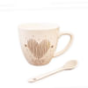 Shop Love Mug And Spoon Set - Gold