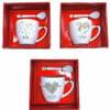 Love Mug And Spoon Set - Gold Online