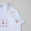 Gift Love -  Personalized Mens T-shirt - White