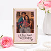 Buy Love Rewind Personalized Gold Metal Frame
