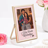 Shop Love Rewind Personalized Gold Metal Frame