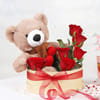 Love Romance Classic 6 Red Roses in a Box