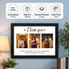 Gift Love That Lights Up Personalized Diwali Photo Frame