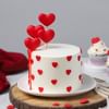 Gift Love Whirl Red Velvet Cake (300 Gm)