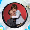 Gift Love You Daddy Scrumptious Photo Cake (2 Kg)