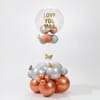 Gift Love You Maa Balloon Arrangement