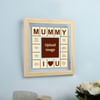 Gift Love you Mum Photo Frame