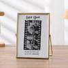Gift Love You Personalized Golden Photo Frame