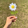 Gift Lovely Handcrafted Crochet Daisy