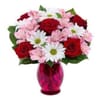 Lovely Roses And Alstromerias Online