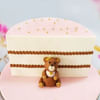 Lovely Teddy Half Year Kids Birthday Cake (1 Kg) Online