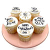 Lovely Valentine's Day Vanilla Cupcakes - Set Of 6 Online