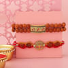 Luck of Rudraksha Set of 2 Rakhis Online