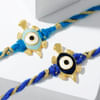 Gift Lucky Tortoise Rakhi Set Of 2