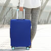 Luggage Cover / Suitcase Cover- Plain Blue - Small Online