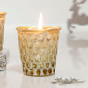 Buy Luminous Glow Decorative Christmas Candle - Set Of 2