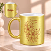 Lunar Personalized Gold Mug