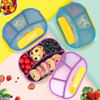 Gift Lunch Box - 4 Compartments - Assorted - Single Piece