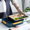 Shop Lunch Box - 4 Compartments - Reheatable - Single Piece