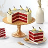 Buy Lush Nutella Red Velvet Cake (500 gm)