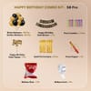 Buy Luxe Black & Gold Birthday Party Decor & Celebration Kit - 58 pcs