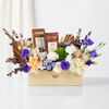 Gift Luxe Blooms And Gourmet Charm Arrangement