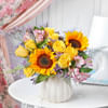 Gift Luxe Floral Fountain in Vase