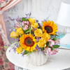 Buy Luxe Floral Fountain in Vase