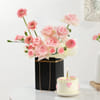 Luxe Indulgence Blooms And Treats Gift Arrangement Online