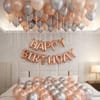 Luxurious Happy Birthday Balloon Decor