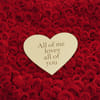 Shop Luxury Heart-Shaped 260 Red Rose Box For Valentine's Day