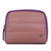Luxury Leather Travel Pouch - Mauve Online