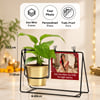 Gift Maa Bless You Personalized Swing Planter with Frame